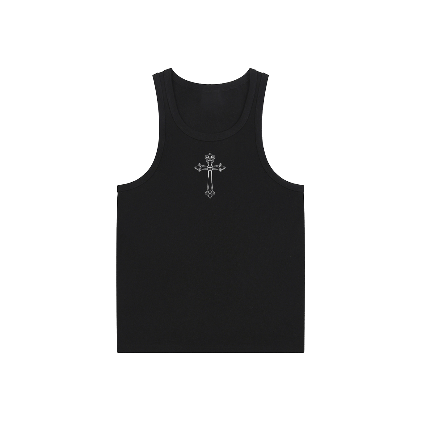 Royal Black Wife Beater