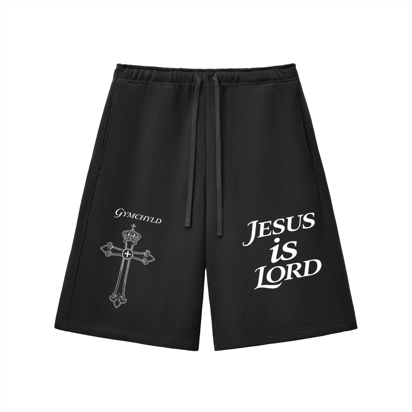 Jesus Is Lord Heavyweight Fleece Shorts