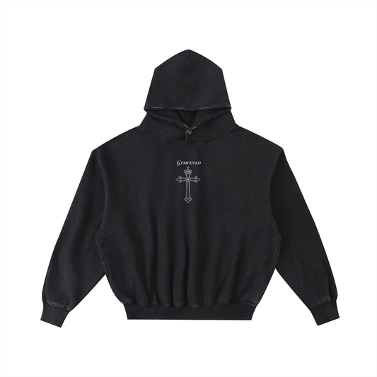 Jesus Is Lord Washed Fleece Hoodie