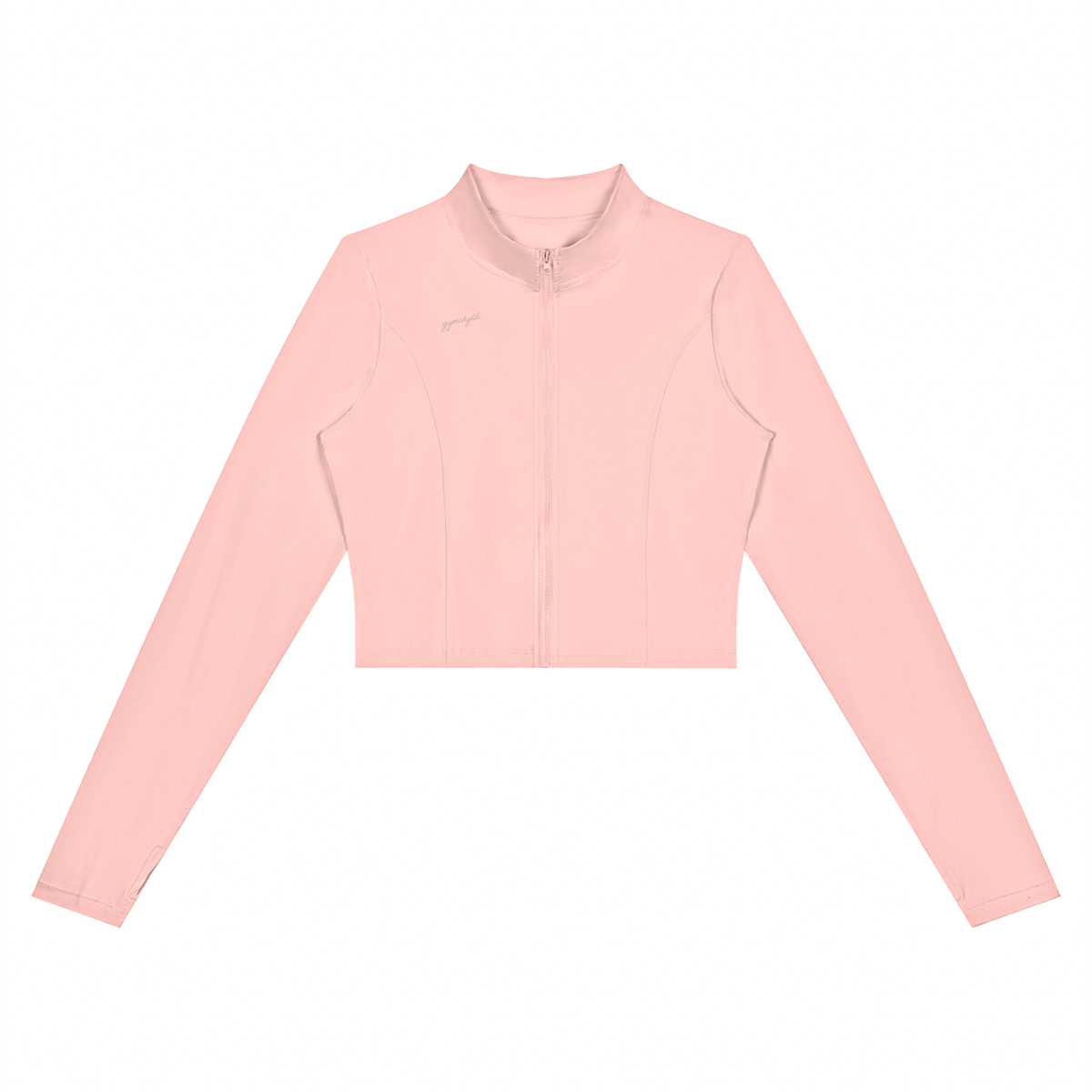 gymchyld. Crop Yoga Sports Jacket