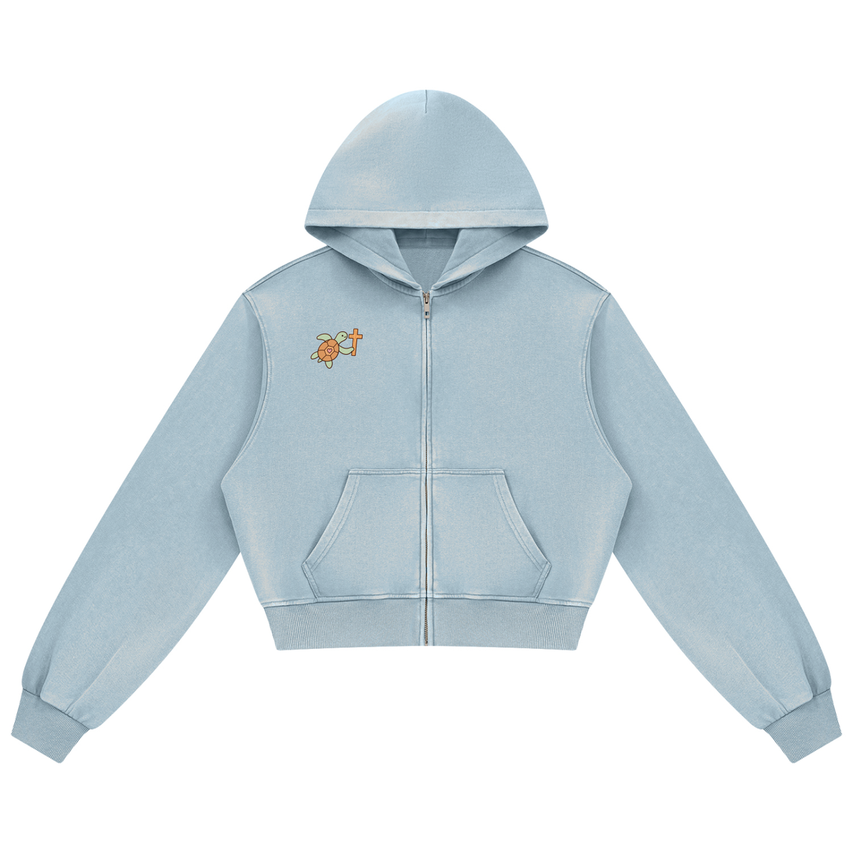 Swim With Faith Full Zip Hoodie (Women)