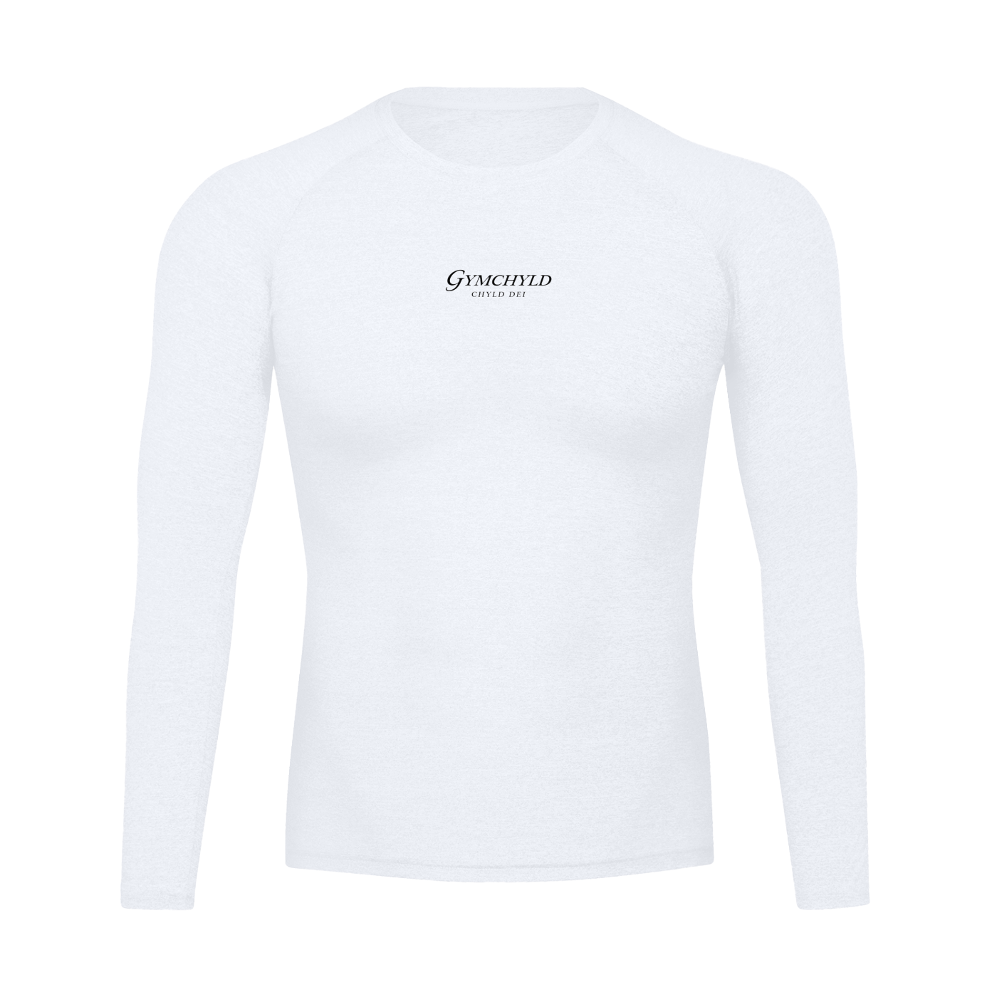 Classic Long Sleeve White Compression Shirt