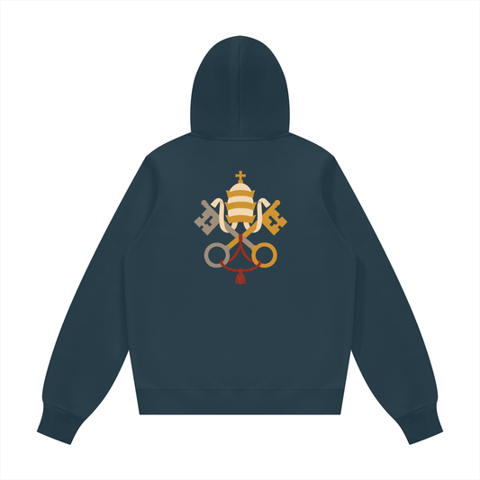 Papal Tiara and Crossed Keys Hoodie