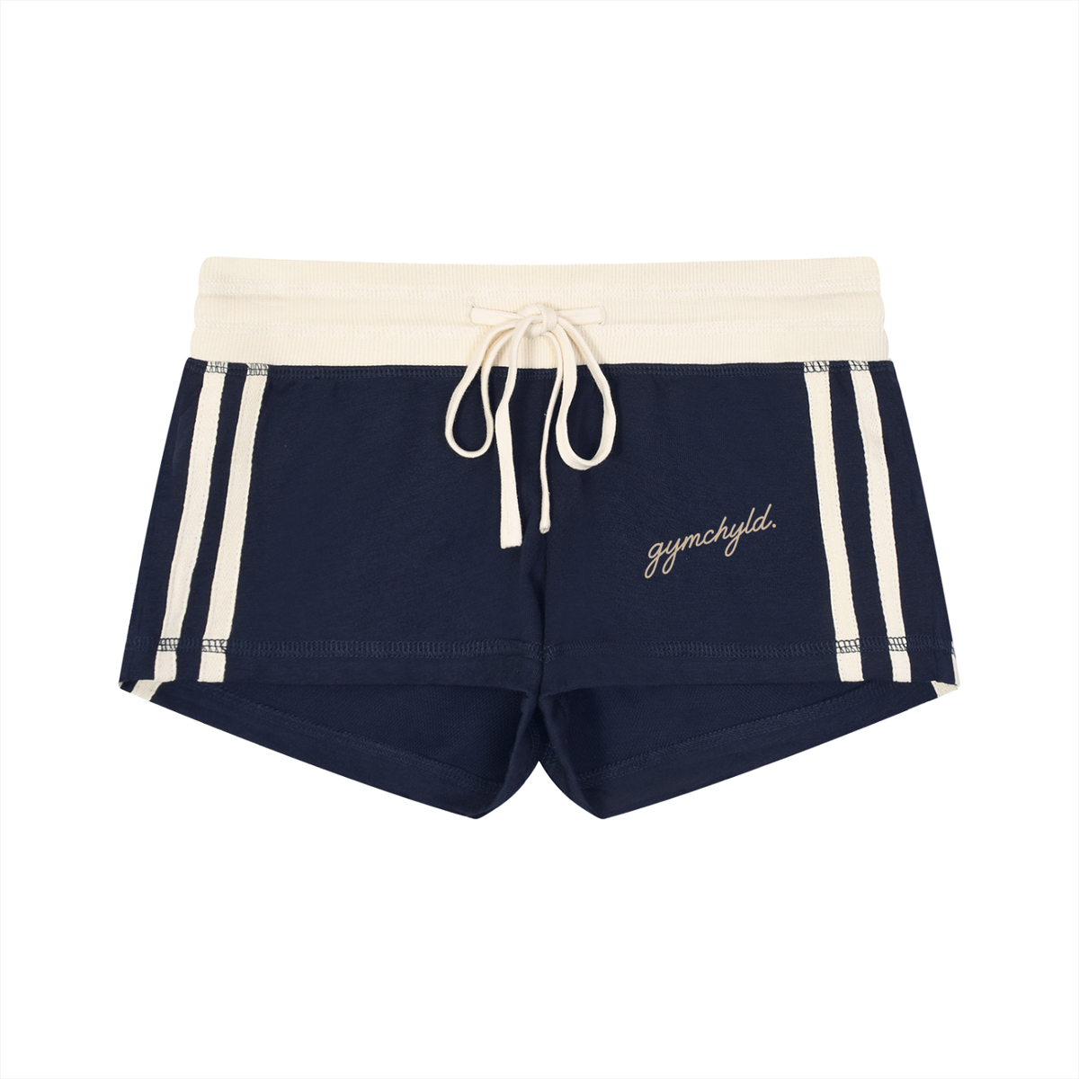 gymchyld. Contrast Stripe Track Shorts