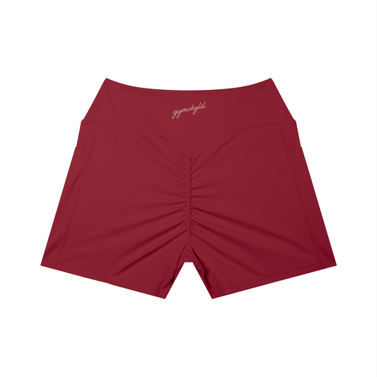 gymchyld. High Rise Pocket Yoga Shorts