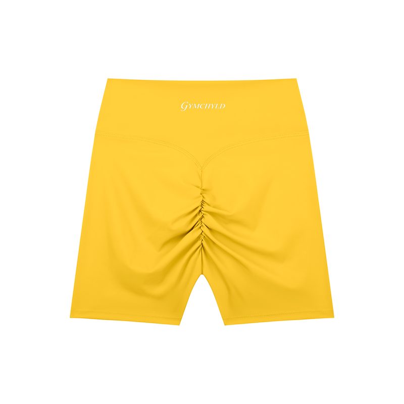 Classic High-Waisted Blend Biker Shorts