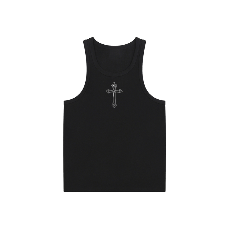 Royal Black Wife Beater