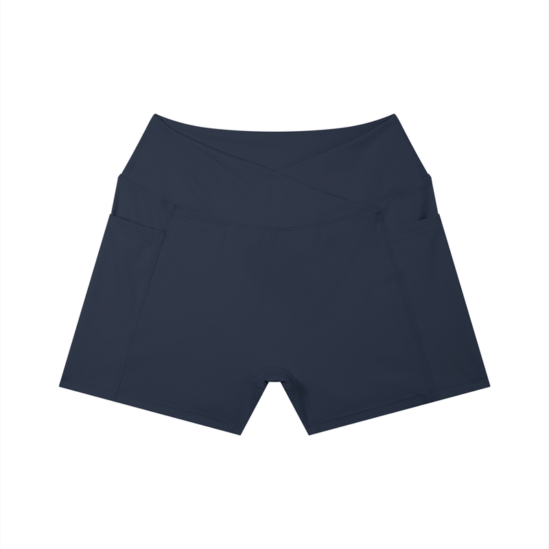 gymchyld. High Rise Pocket Yoga Shorts