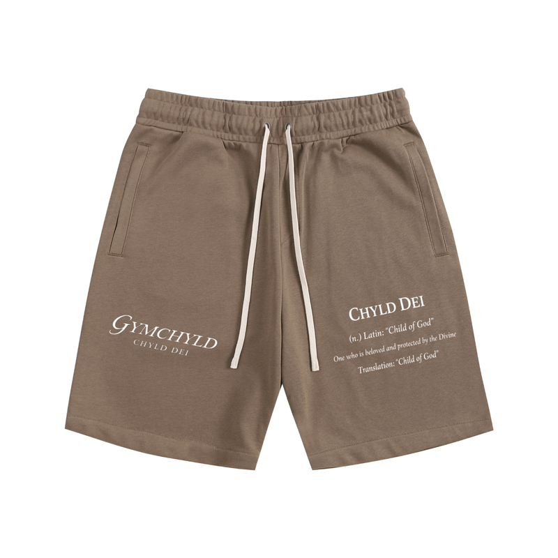 CHYLD DEI Definition Essential Cotton Shorts