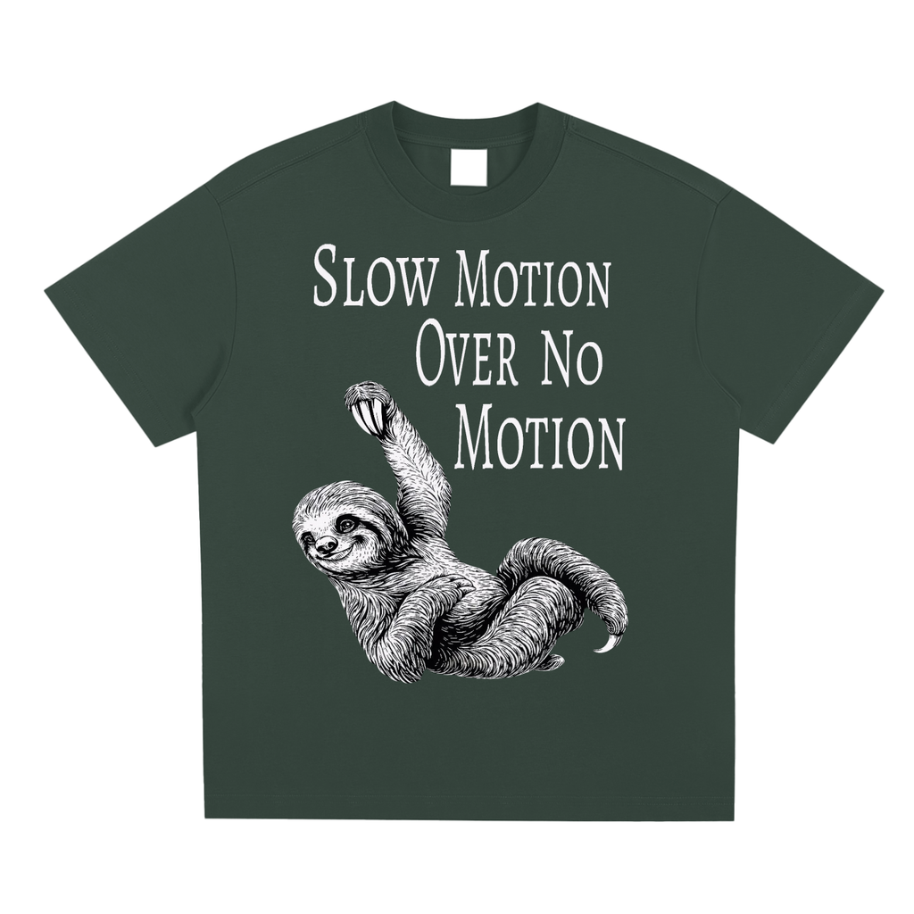 GymChyld "Slow Motion Over No Motion" T-Shirt Sloth Edition