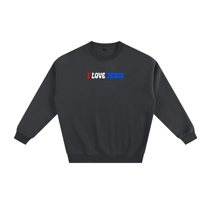 USA I Love Jesus Sweatshirt