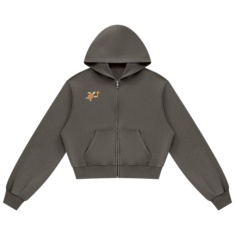 Swim With Faith Full Zip Hoodie (Women)