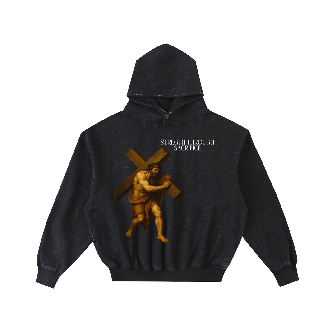 GymChyld Jesus Sacrifice Premium Hoodie