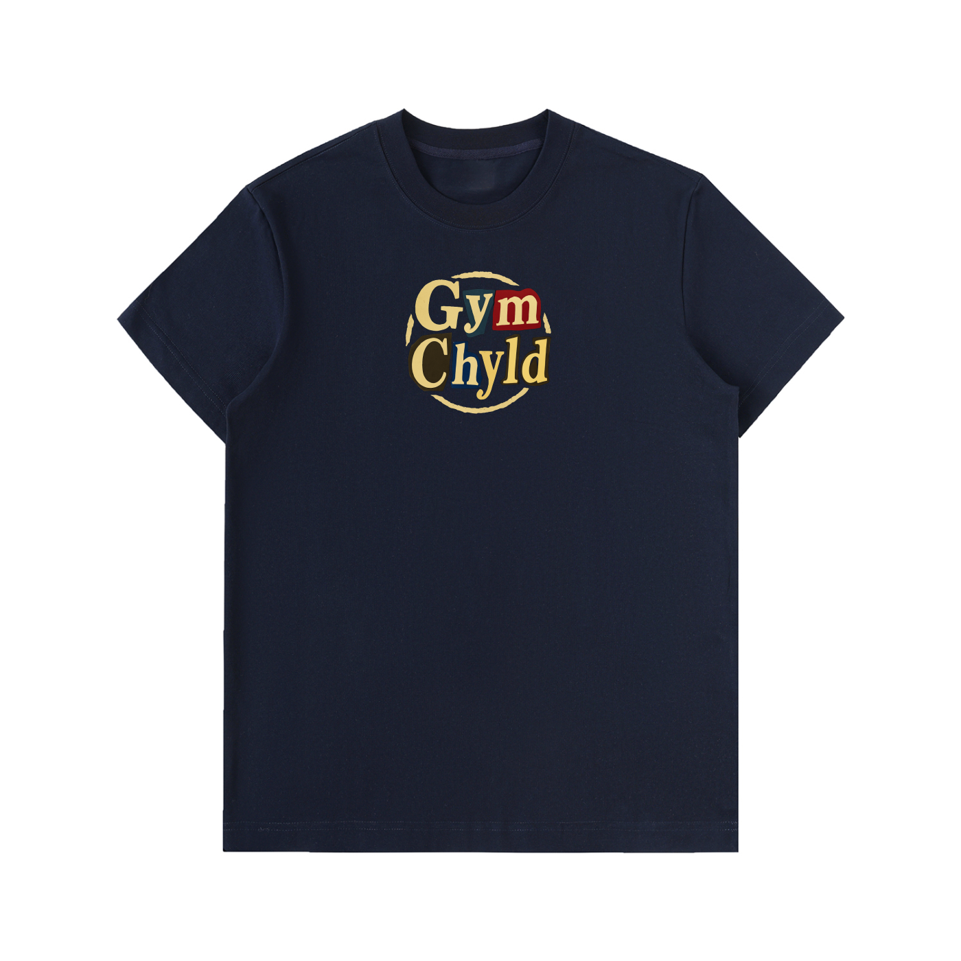 GymChyld Retro Block T-Shirt