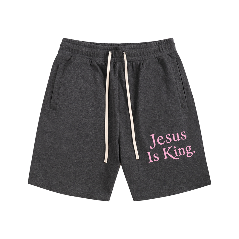 Perfect Pink Jesus Cotton Shorts
