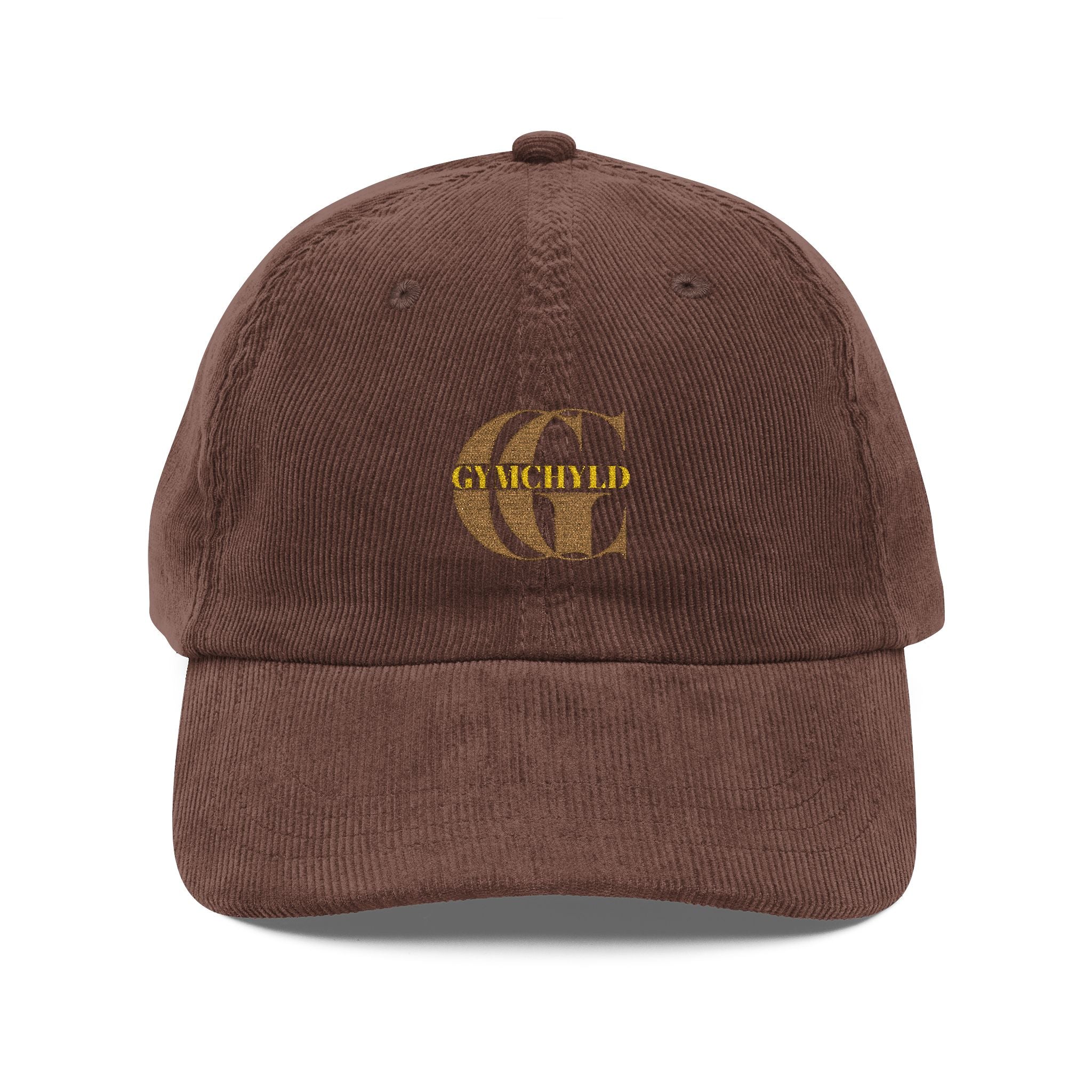 GymChyld Official Vintage Corduroy Embroidered Cap