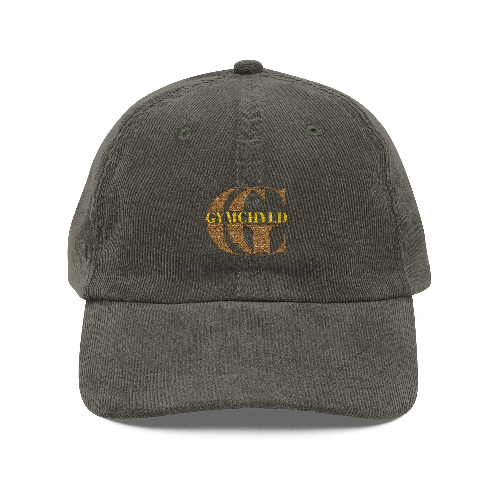 GymChyld Official Vintage Corduroy Embroidered Cap