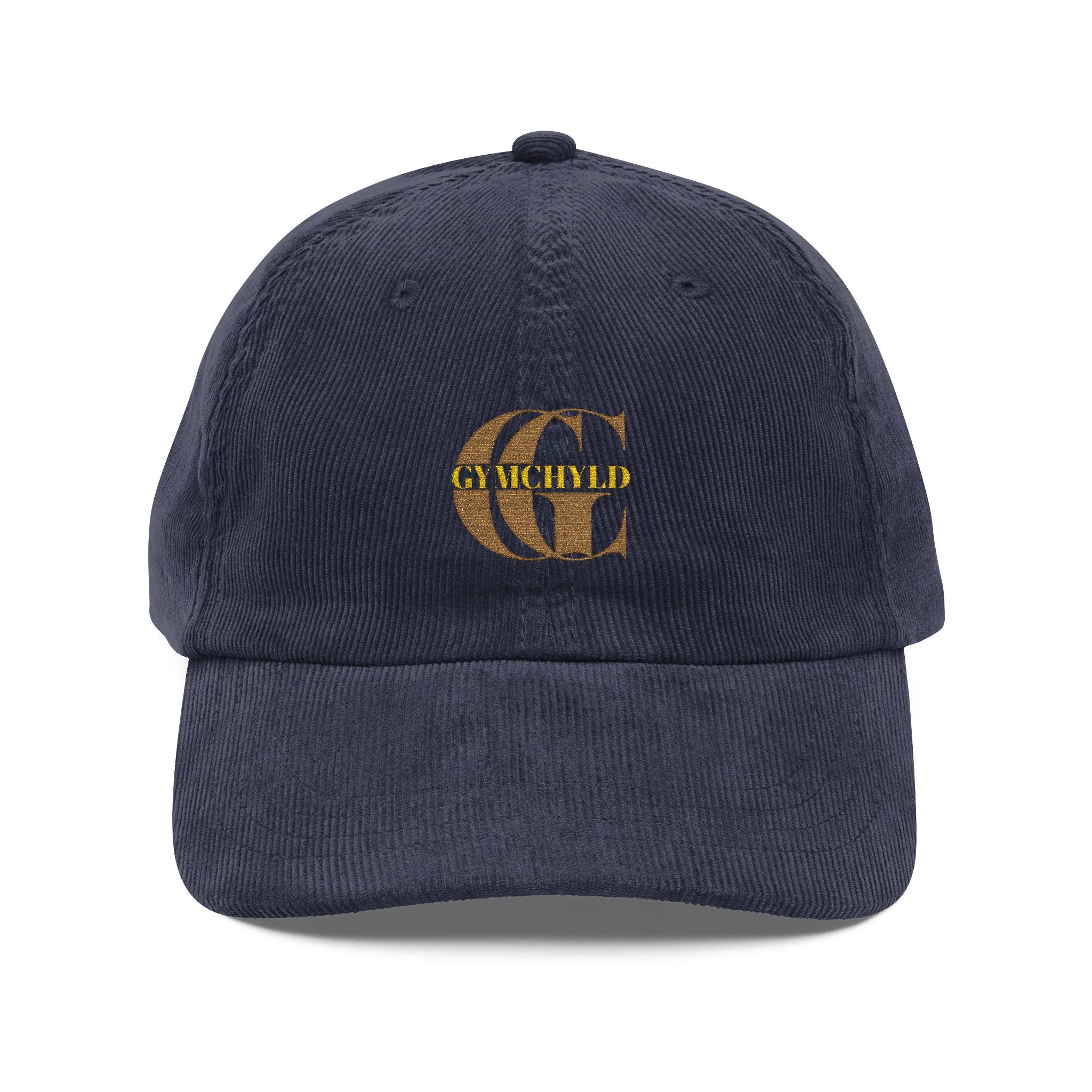 GymChyld Official Vintage Corduroy Embroidered Cap