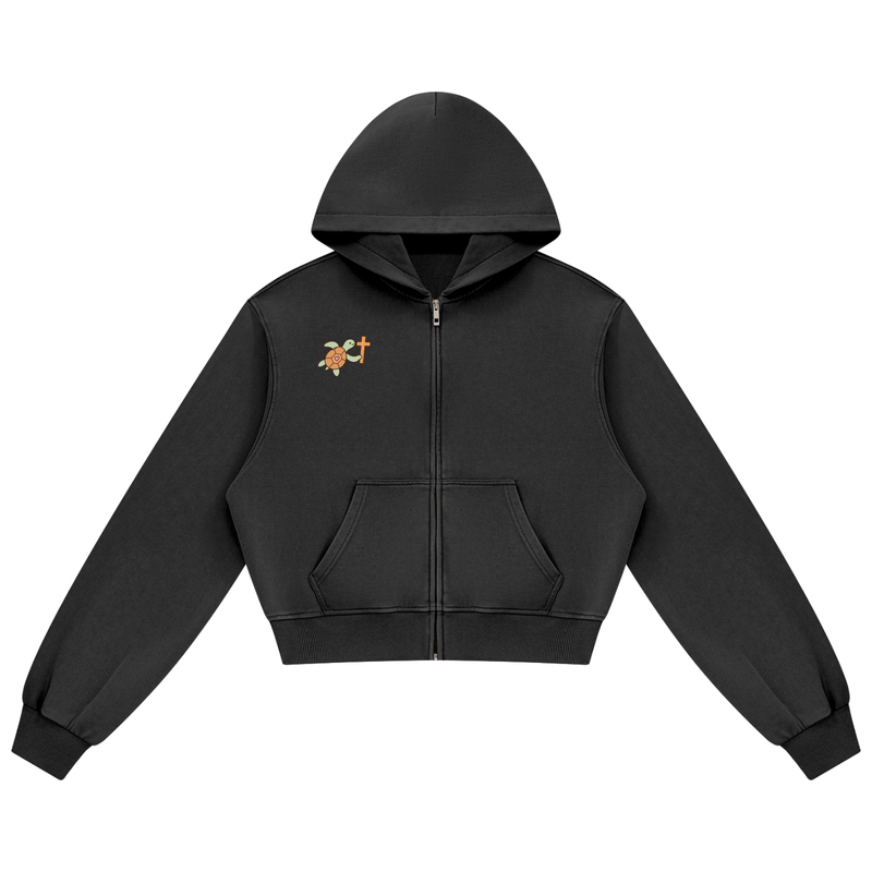 Swim With Faith Full Zip Hoodie (Women)