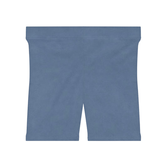 Women's Biker Shorts (Baby Blue)