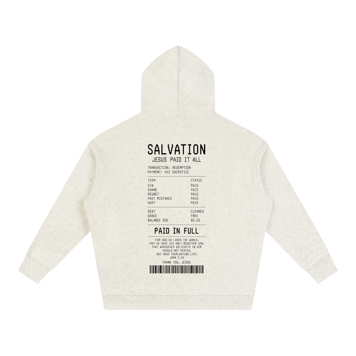 Jesus Paid It All Hoodie