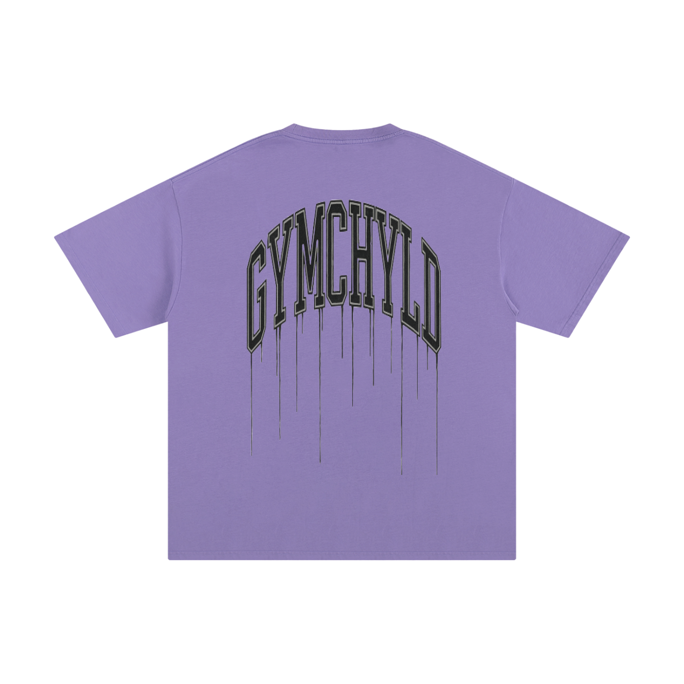 GymChyld Shadow Series T-Shirt Arch Print Back