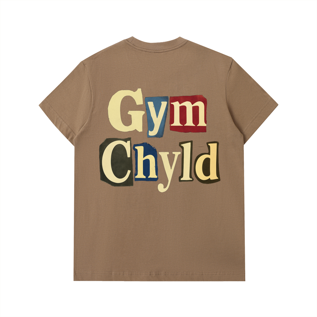 GymChyld Retro Block T-Shirt