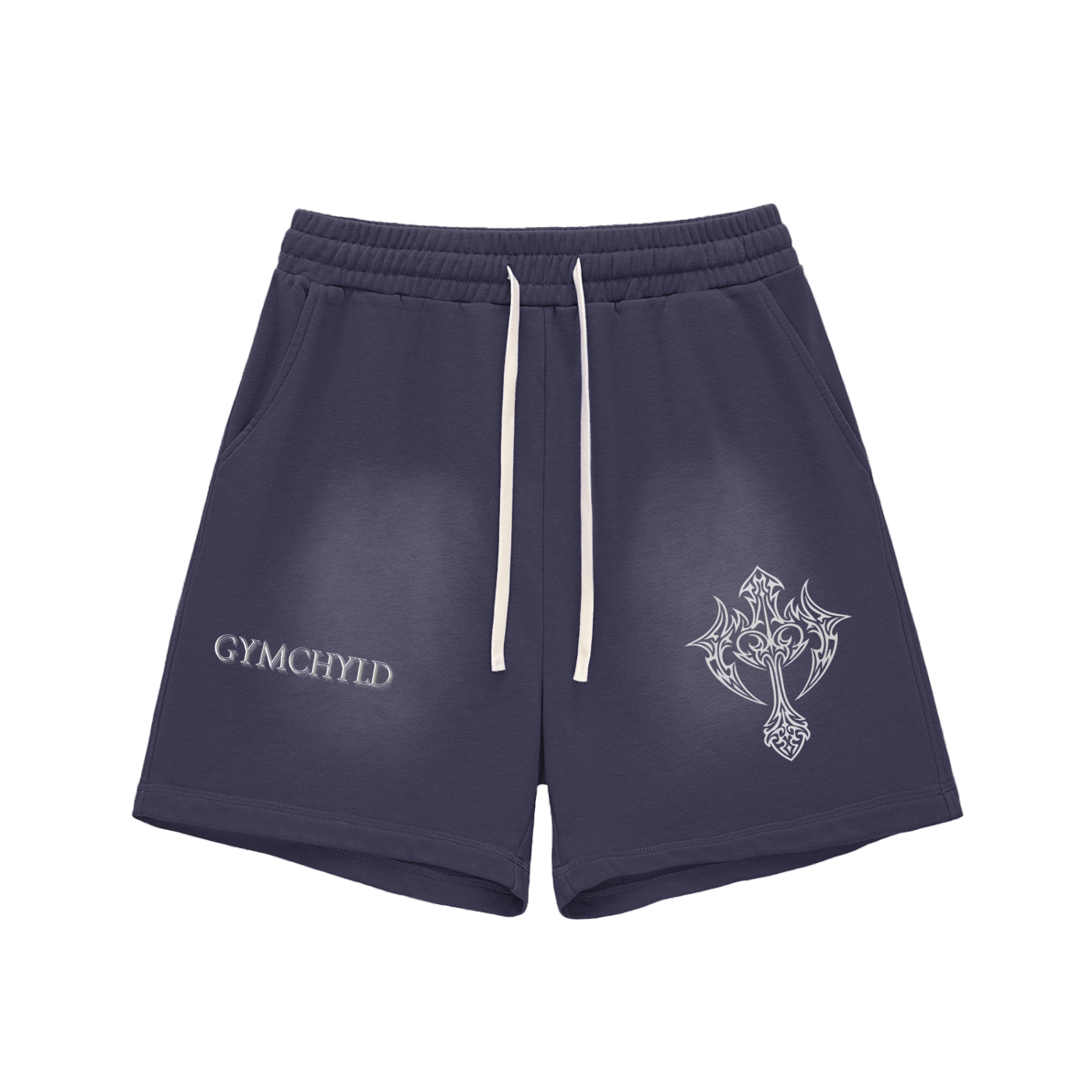 GymChyld "Faith" Cross Gym Shorts