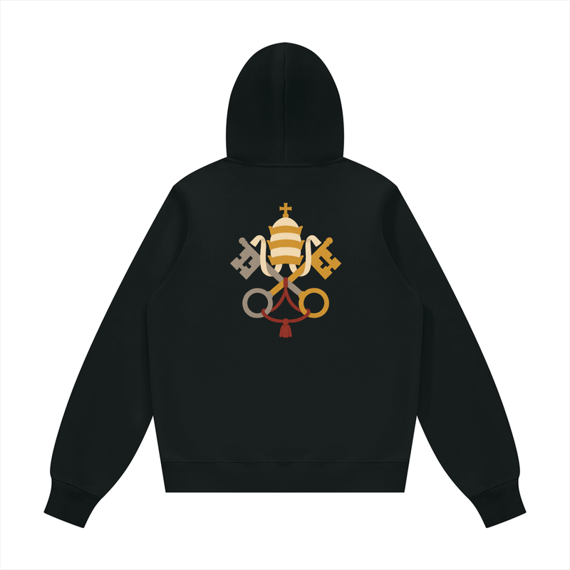 Papal Tiara and Crossed Keys Hoodie