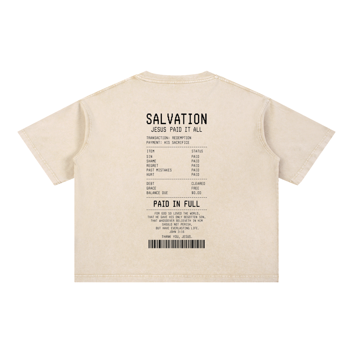 Jesus Paid It All T-Shirt