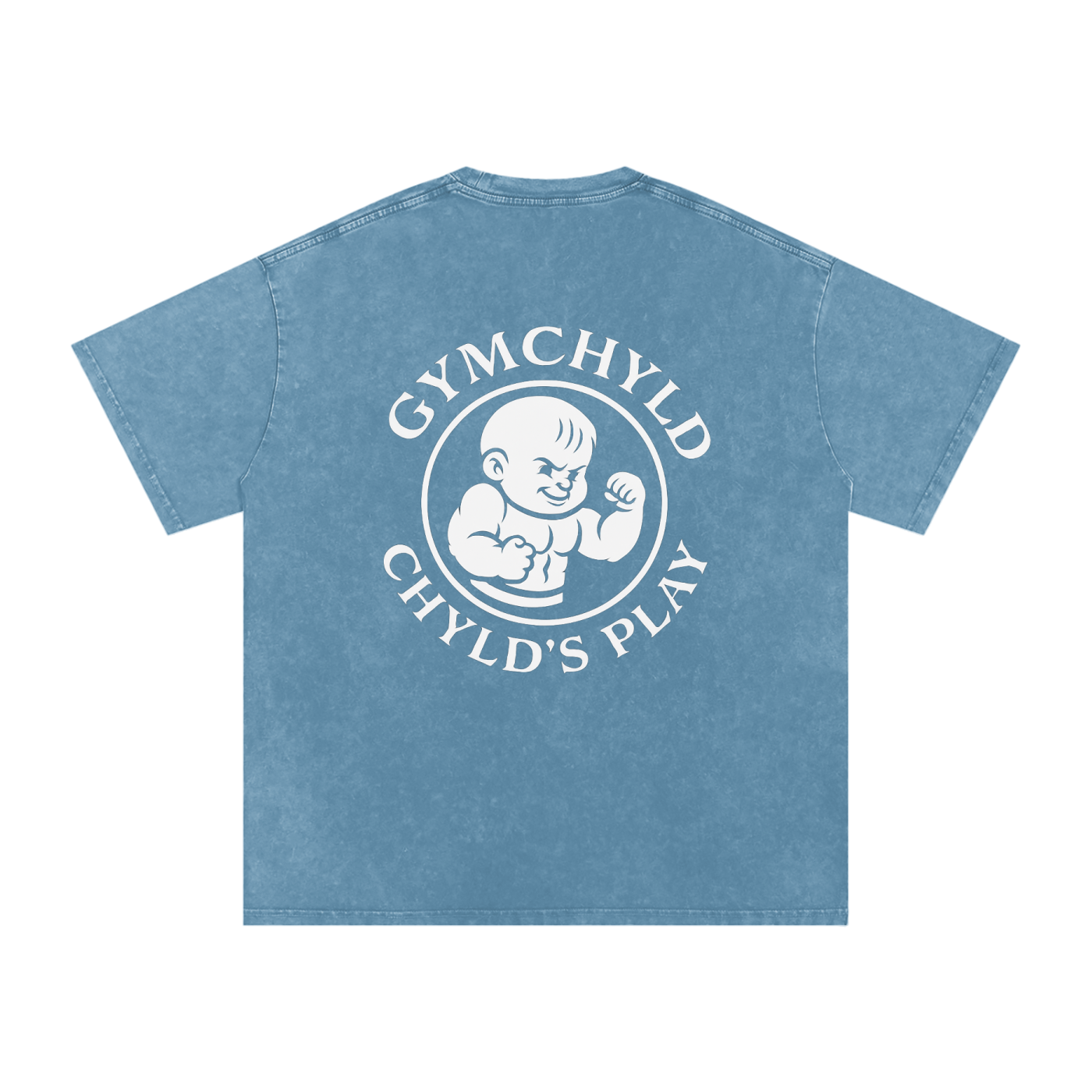 GymChyld "Chyld's Play" Exclusive Oversized Cotton T-Shirt