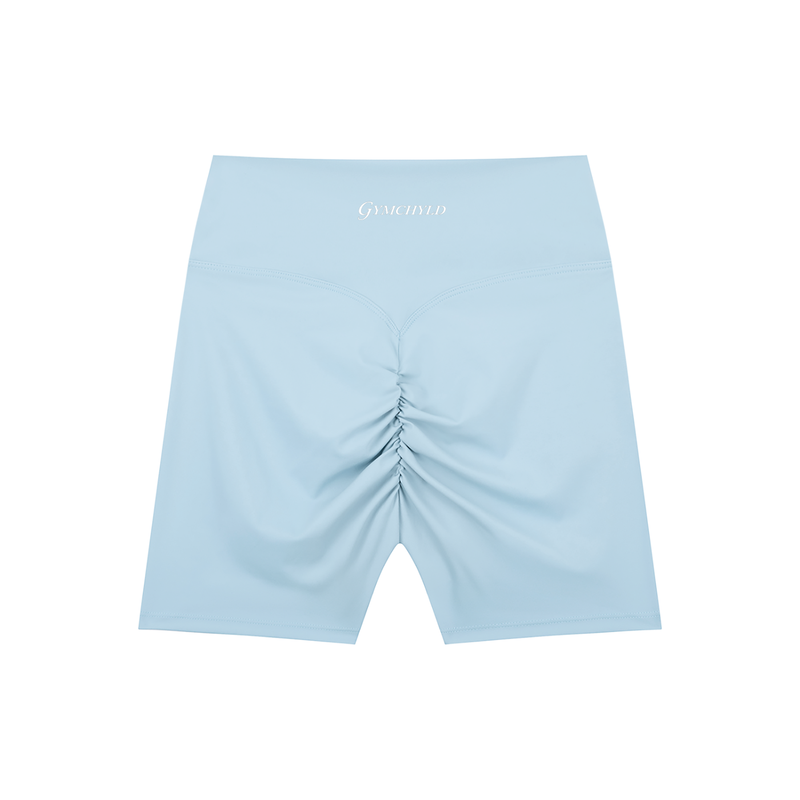 Classic High-Waisted Blend Biker Shorts