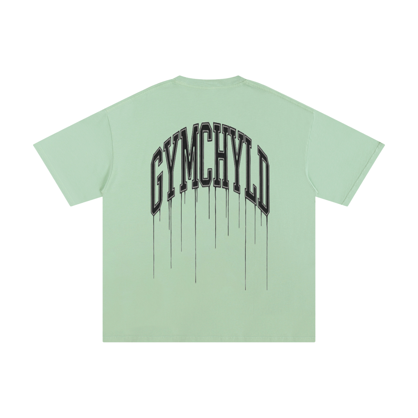 GymChyld Shadow Series T-Shirt Arch Print Back