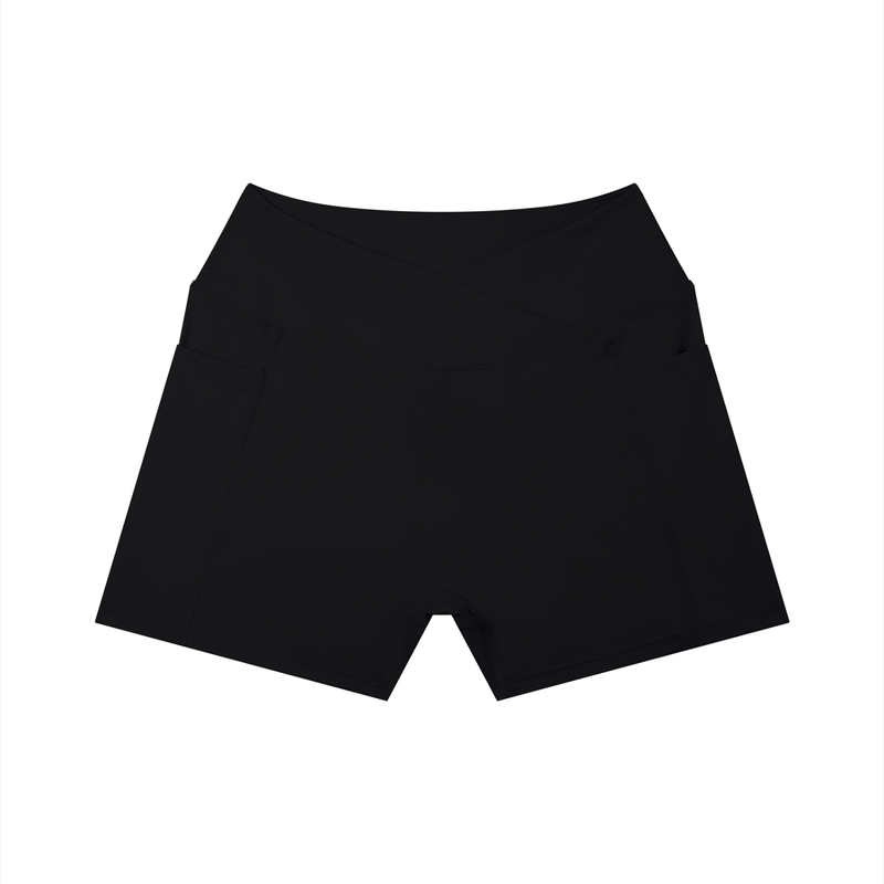 gymchyld. High Rise Pocket Yoga Shorts