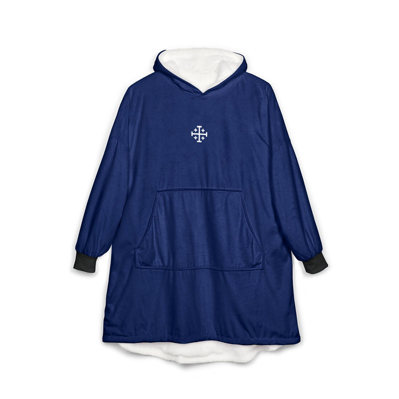 Surf Poncho Hoodie Blanket Navy Oversized Changing Towel