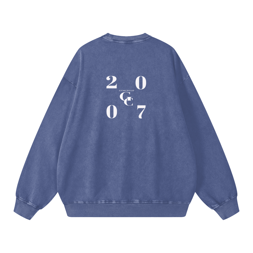 GymChyld "2007" Faith Crewneck Sweatshirt
