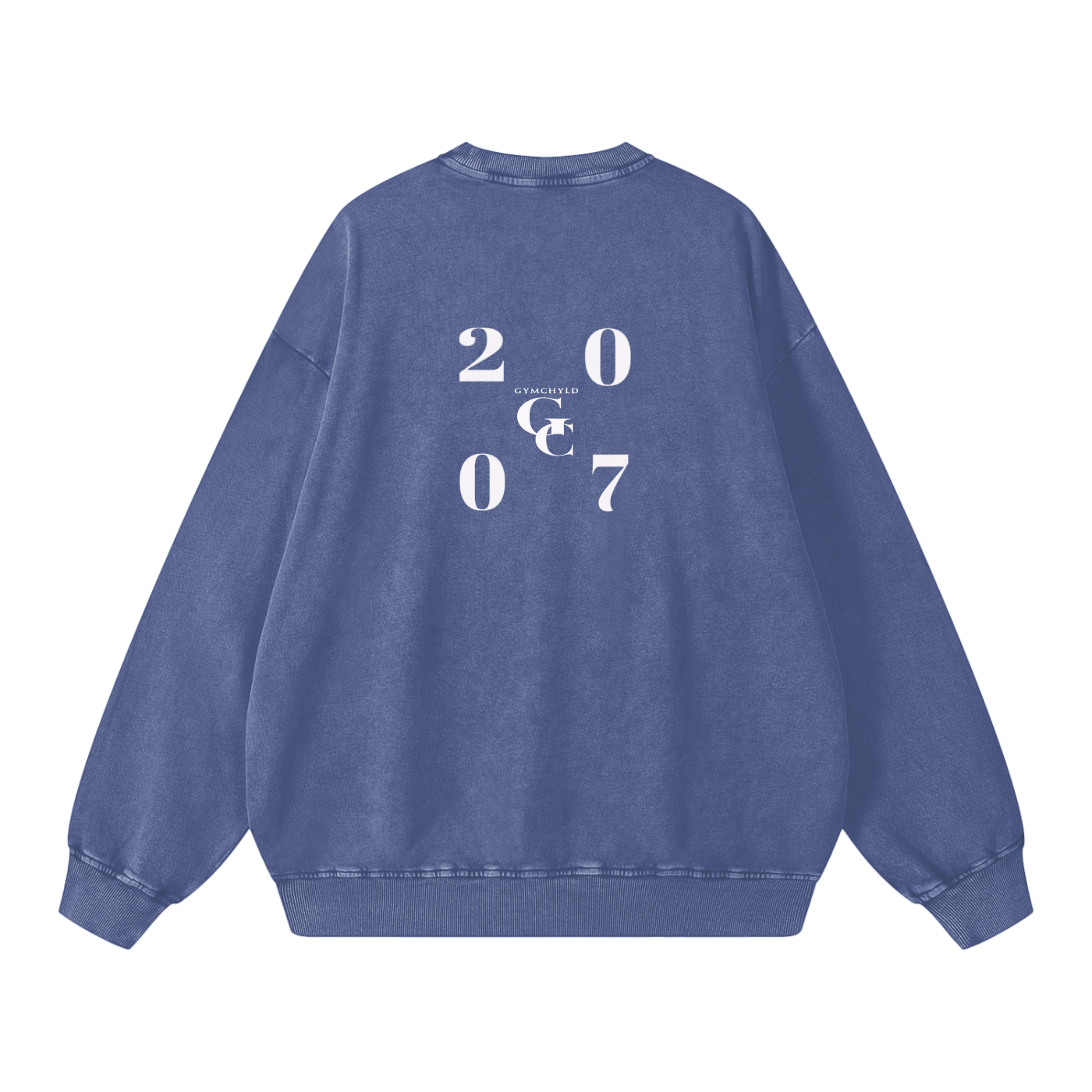 GymChyld "2007" Faith Crewneck Sweatshirt