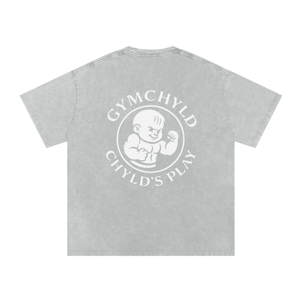 GymChyld "Chyld's Play" Exclusive Oversized Cotton T-Shirt