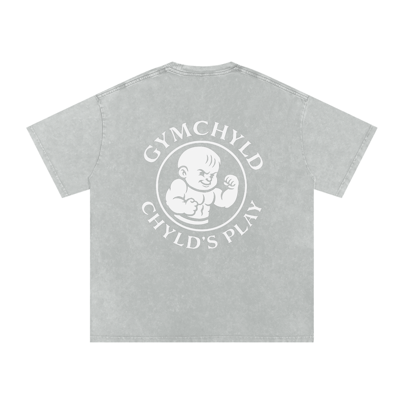 GymChyld "Chyld's Play" Exclusive Oversized Cotton T-Shirt