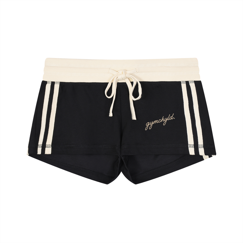 gymchyld. Contrast Stripe Track Shorts