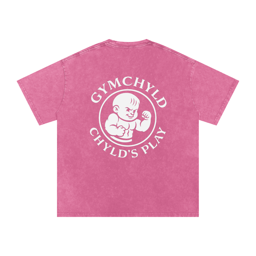 GymChyld "Chyld's Play" Exclusive Oversized Cotton T-Shirt