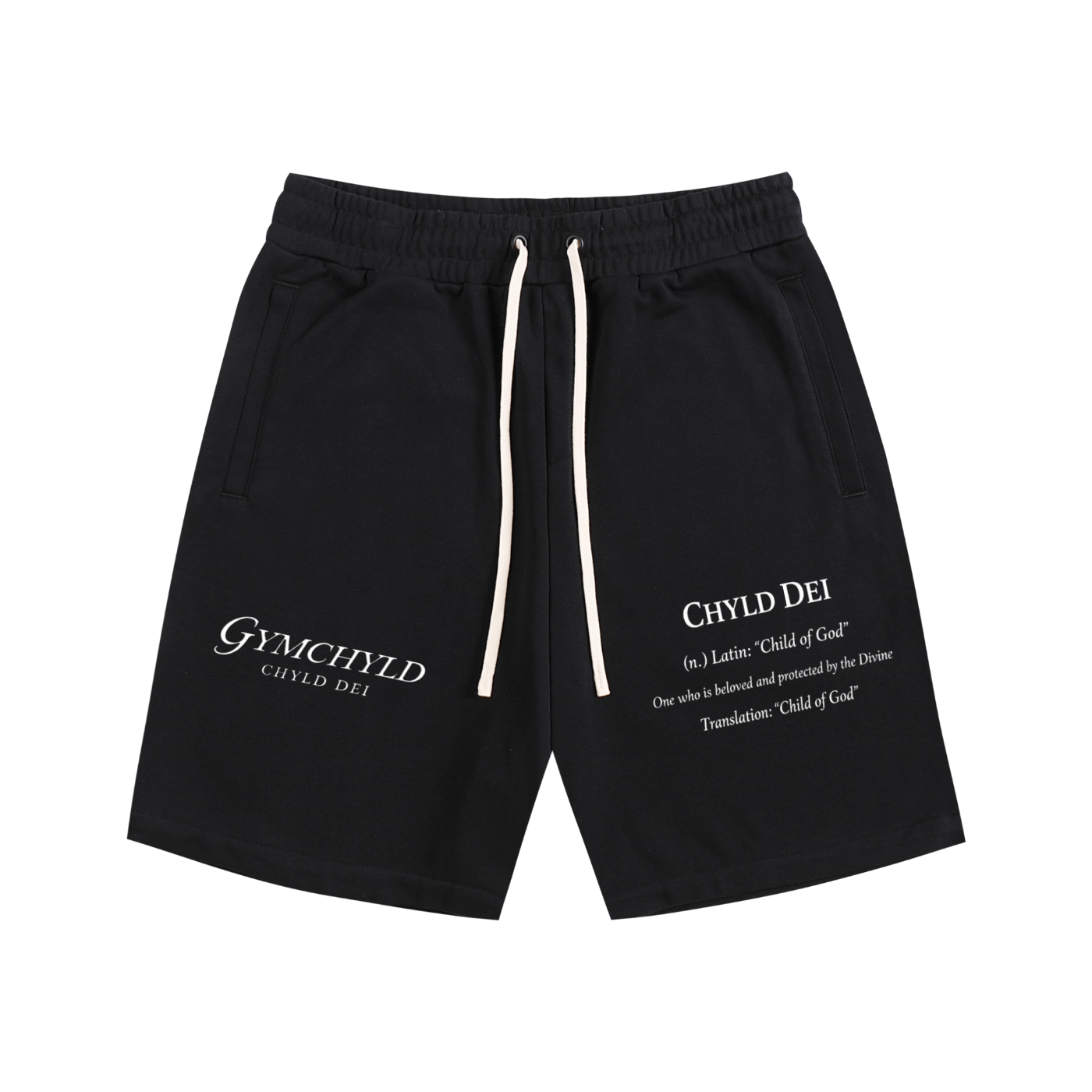 CHYLD DEI Definition Essential Cotton Shorts