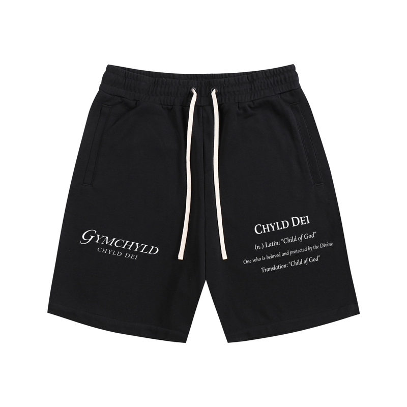CHYLD DEI Definition Essential Cotton Shorts