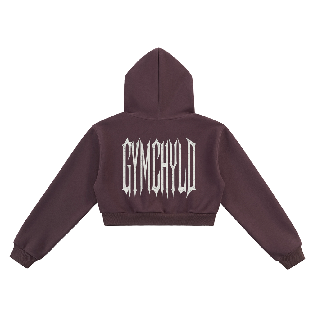 GymChyld "Chyld's Play" Cropped Hoodie