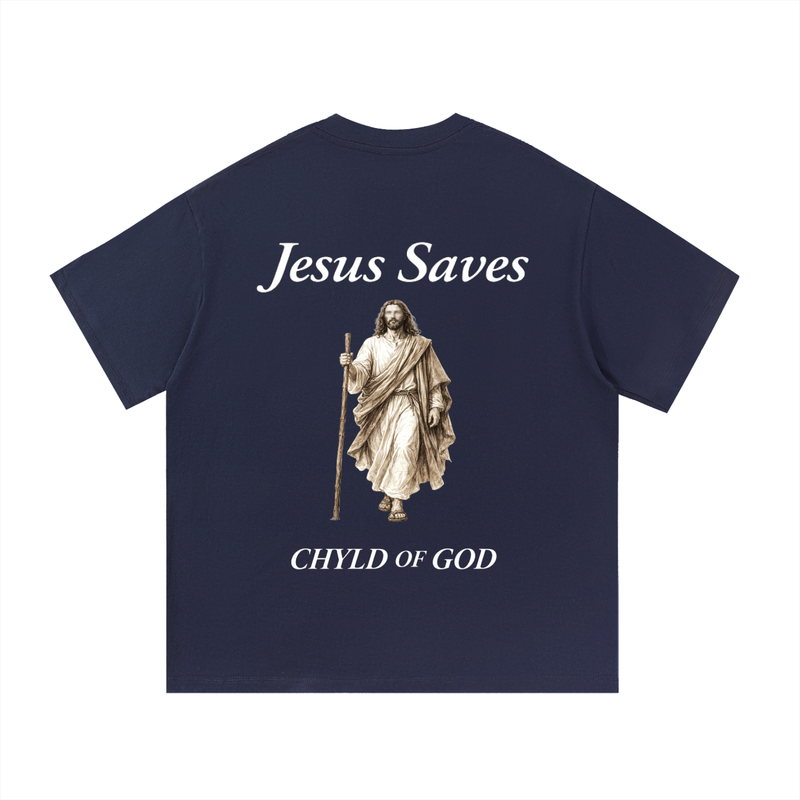 JESUS SAVES Cotton T-Shirt