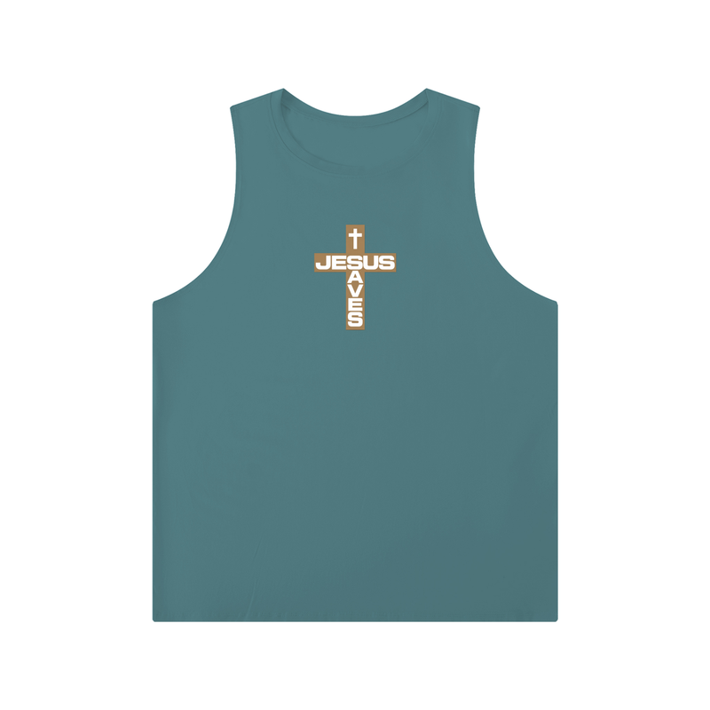 Jesus Saves Cross Tank Top