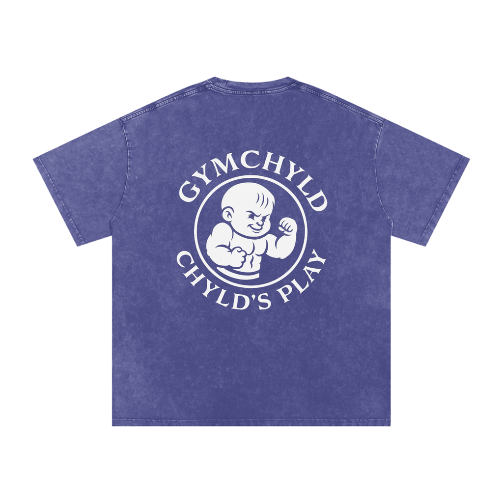 GymChyld "Chyld's Play" Exclusive Oversized Cotton T-Shirt