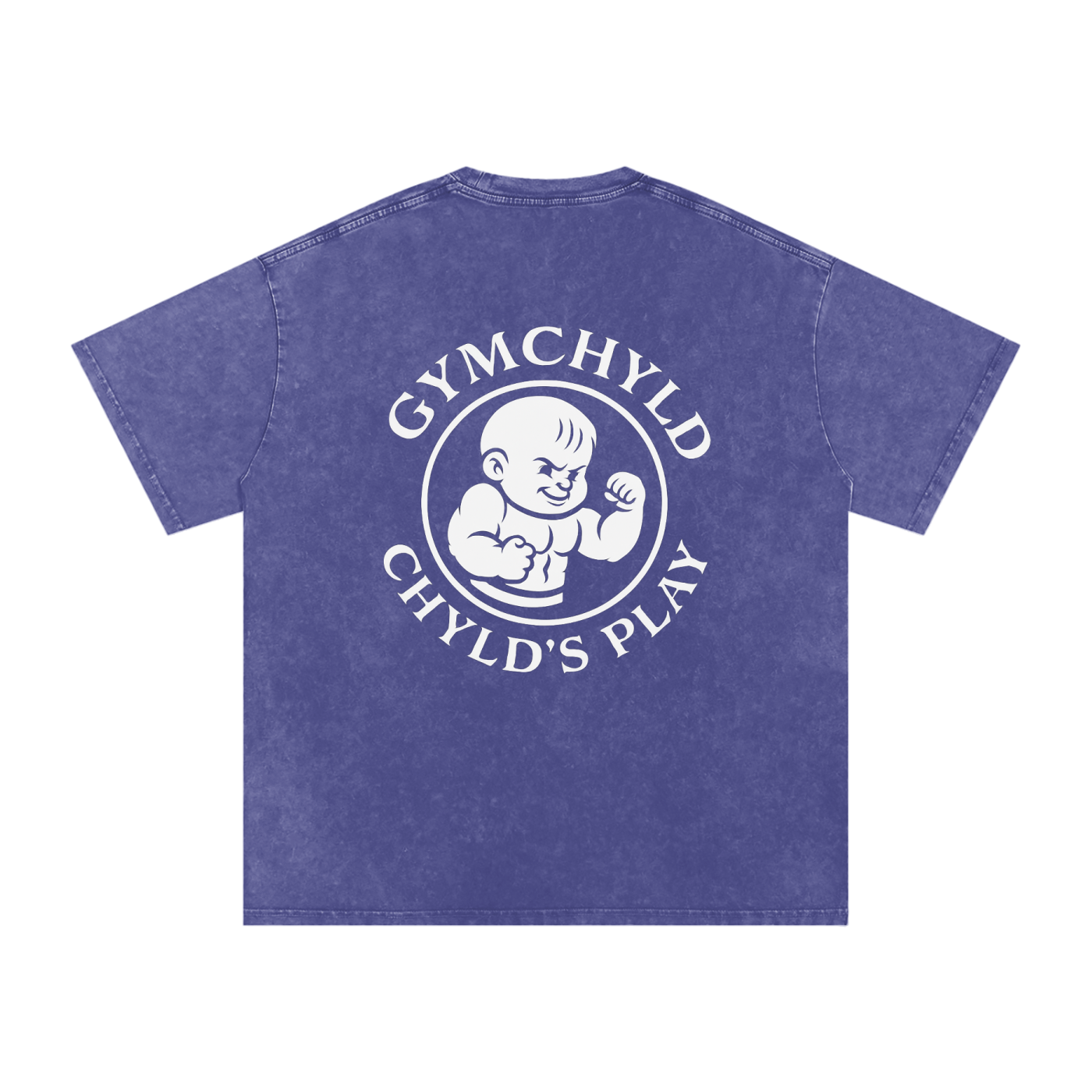 GymChyld "Chyld's Play" Exclusive Oversized Cotton T-Shirt