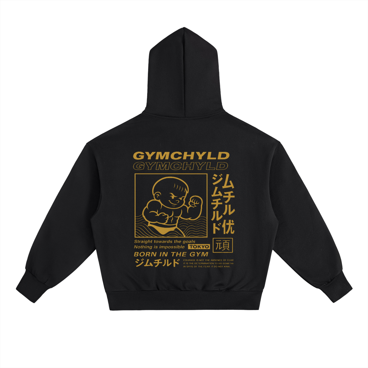 GymChyld "Tokyo Drift" Essential Heavyweight Hoodie