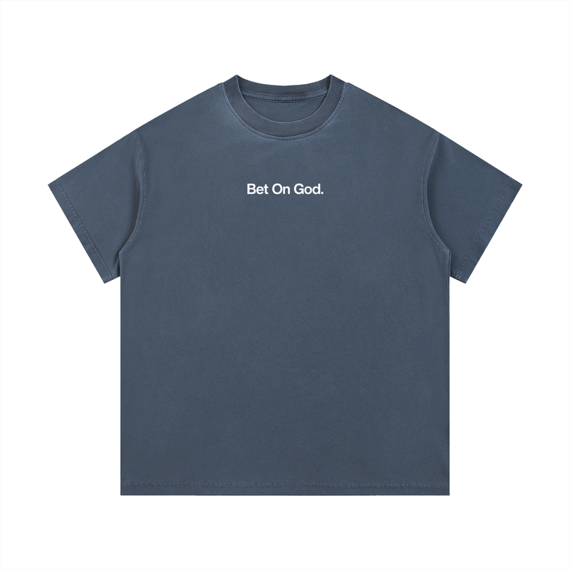 Bet On God Cotton T-Shirt